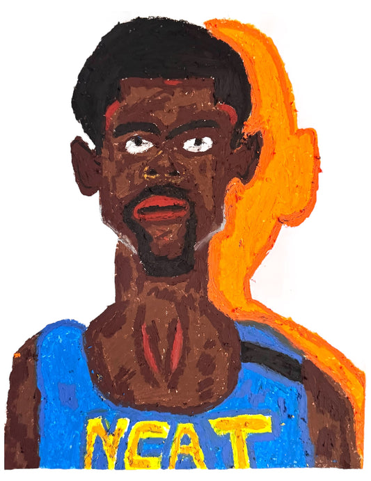 "NCAT HOOPA'" FINE ART PRINT